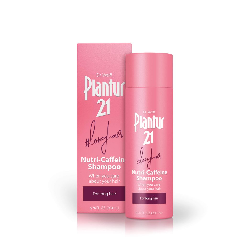 Plantur 21 longhair Nutri-Caffeine Women's Long Hair Shampoo with Keratin and Biotin - 6.76 fl oz