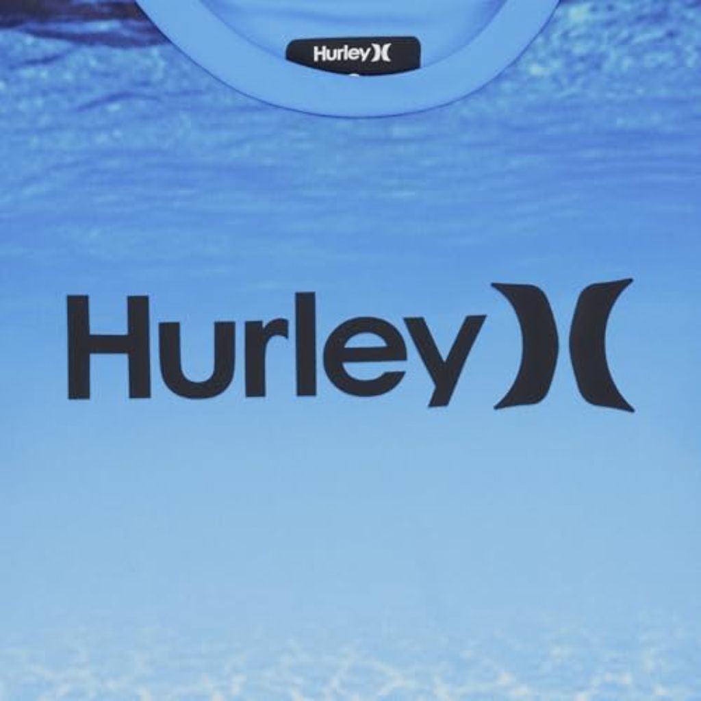 Hurley Boy's Icon UPF 50+ Rash Guard Swim Shirt - Size 4T