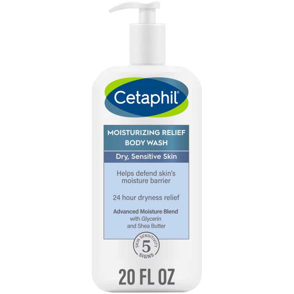 Cetaphil Daily Use Moisturizing Relief Body Wash - Unscented, 20 fl. oz.