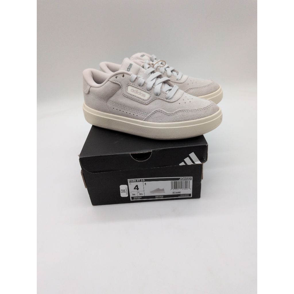 Adidas Men's Park Street 2.0, Grey/Grey/Off White, Size 4