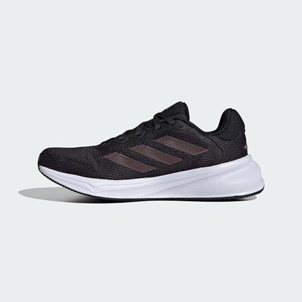 adidas Women's Response Shoes - Aurora Black/Aurora Met./Wonder Orchid, Size 8.5