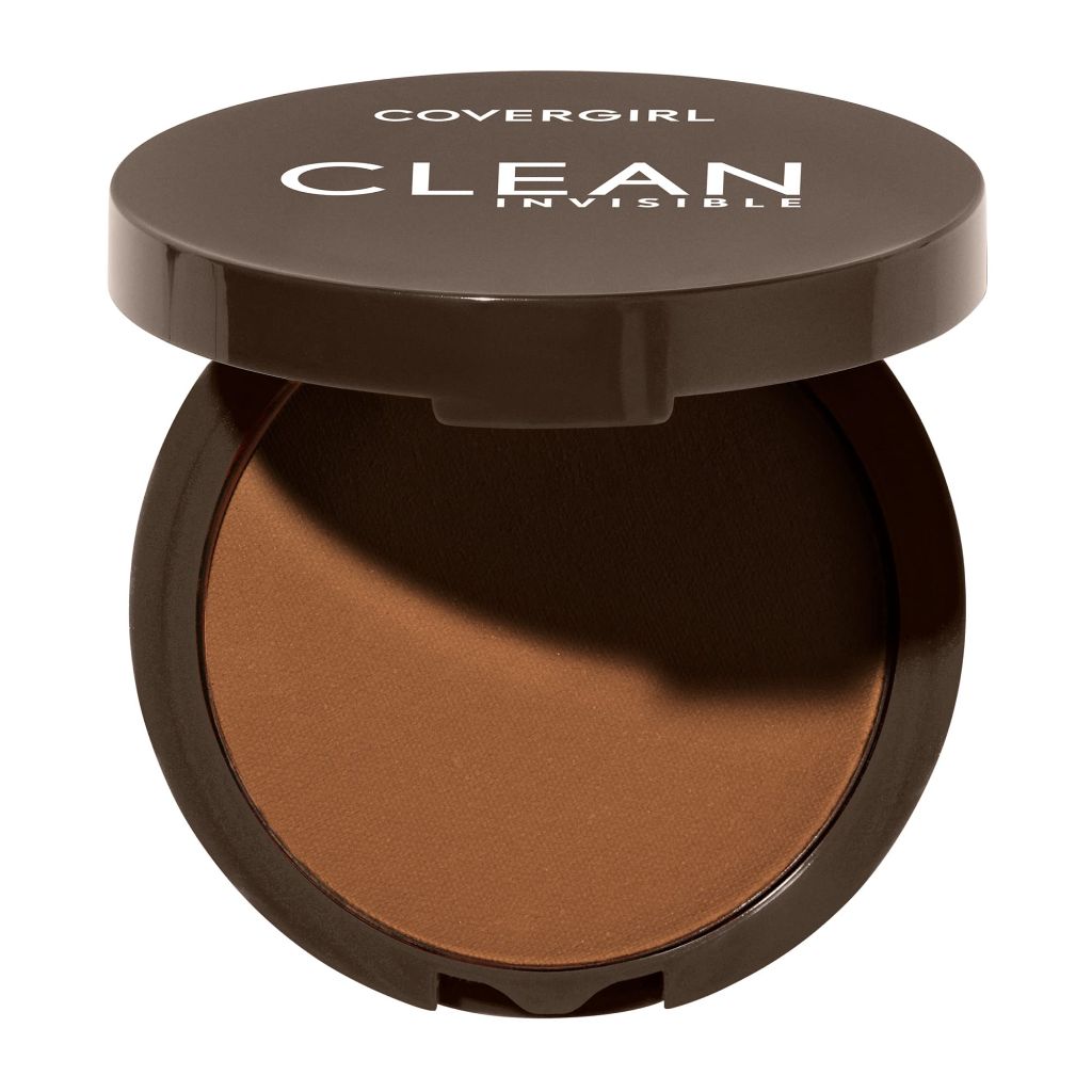 Covergirl Clean Invisible Pressed Powder, Golden Caramel 180 - 0.38oz