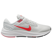 Nike Men's Air Zoom Structure 24 Running Shoes, Photon Dust/LT Crimson, Size 12 M (Damaged Box)
