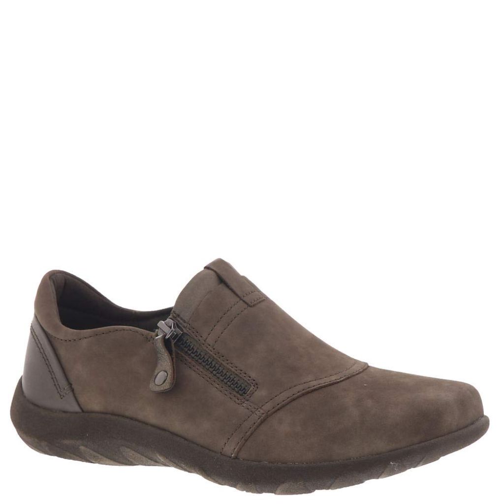 Cobb Hill Amalie Zipper Slip On Womens Slip On 65 CD US Taupe