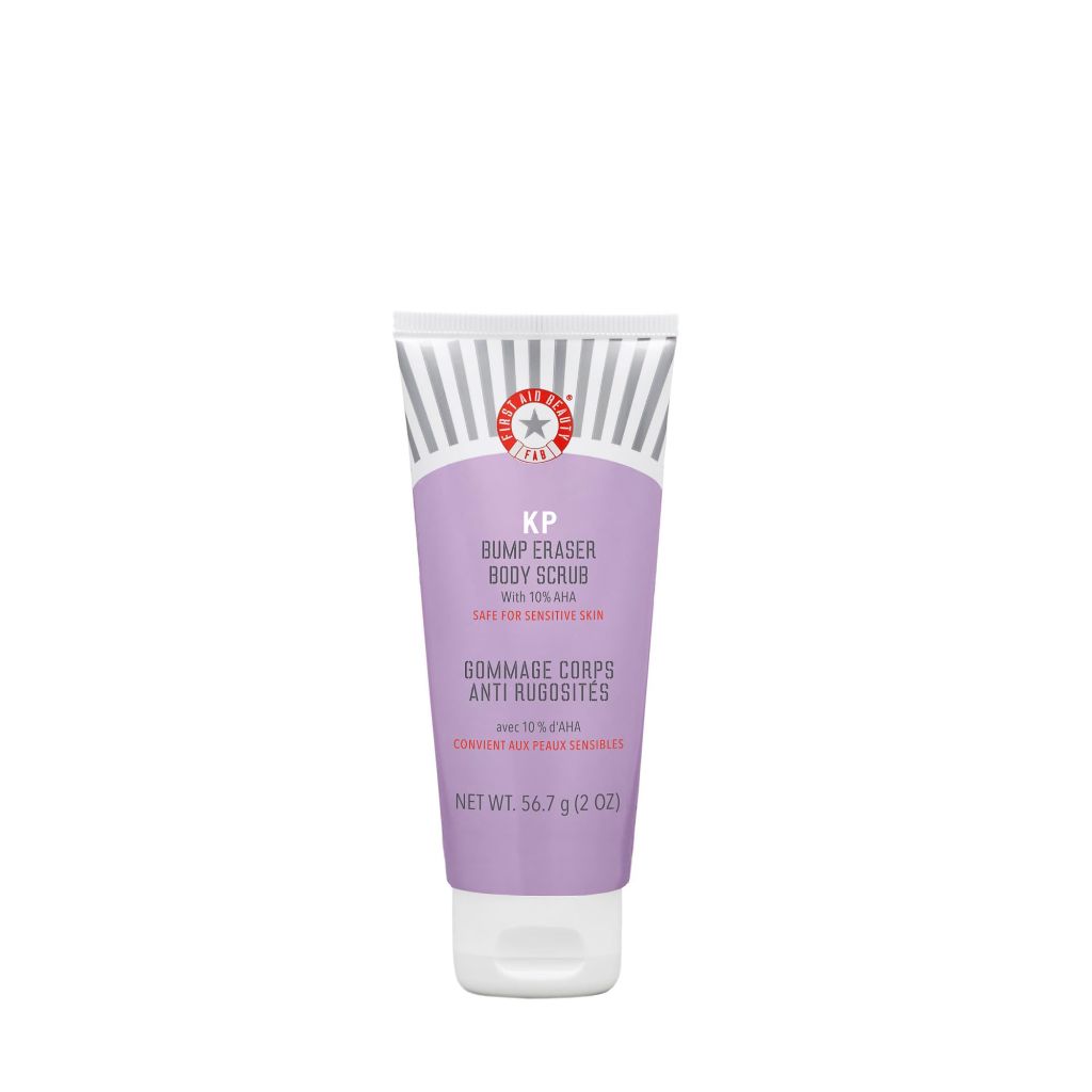 First Aid Beauty - KP Bump Eraser Body Scrub with 10% AHA, 2 oz