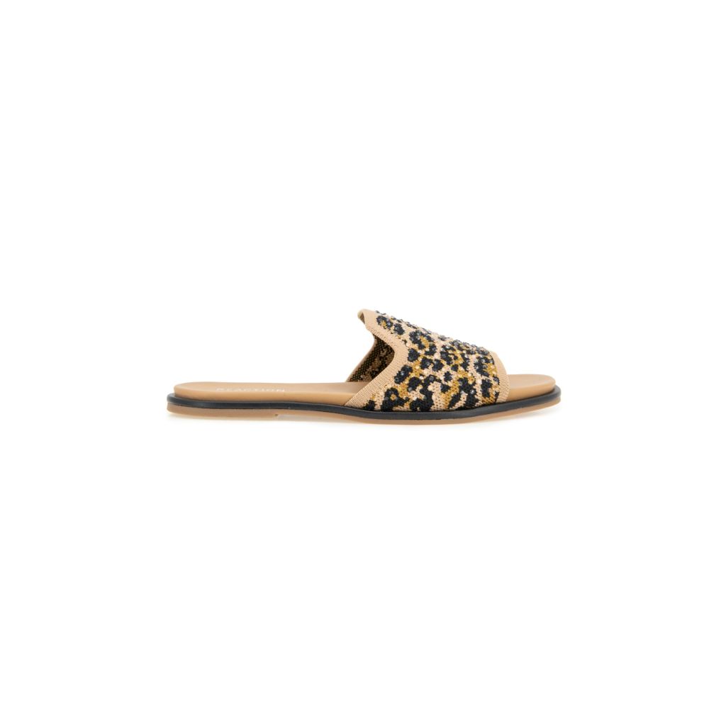 KENNETH COLE REACTION WARMTH, LEOPARD KNIT - size 5