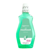 Amazon Basics Fresh Breath Mouthwash for Bad Breath, Refreshing Mint | 33.8 fl oz
