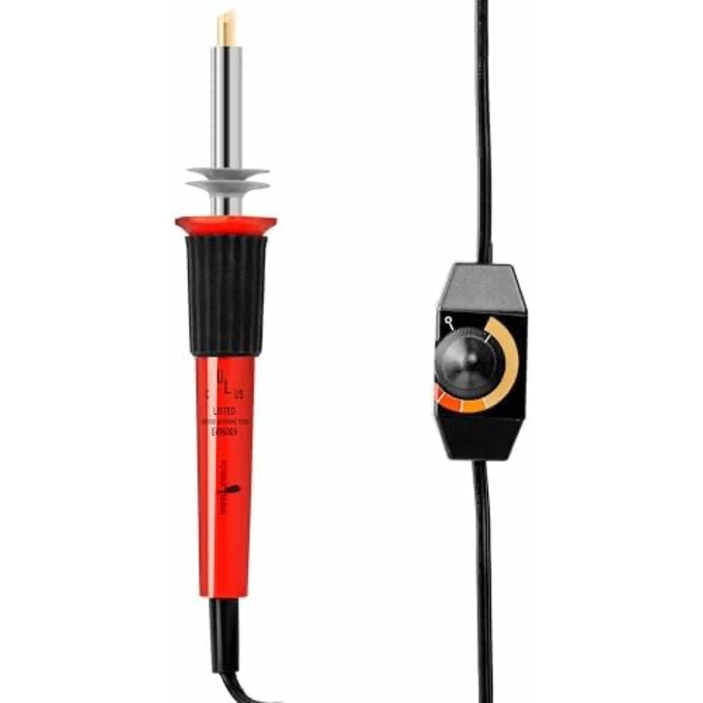 Scissor-Tailed 22pc Wood Burning Kit w/Adjustable Temperature Pen, 18 Tips/Accessories, and Storage Case