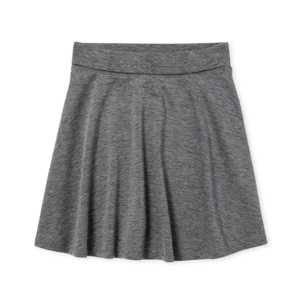 The Children's Place girls Uniform Ponte Knit Skort, Dkhtrgray, 10 12 US