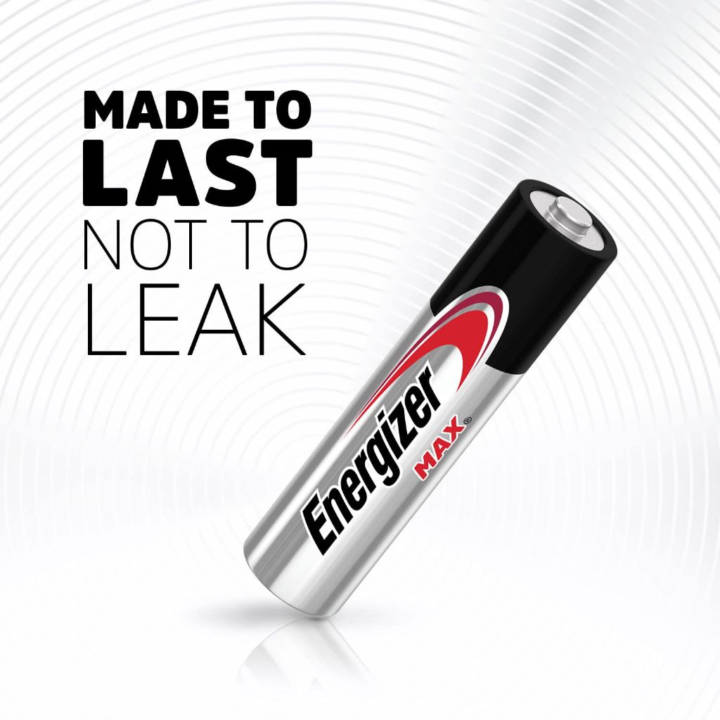 Energizer MAX AAA Batteries (16 Pack), Triple A Alkaline Batteries