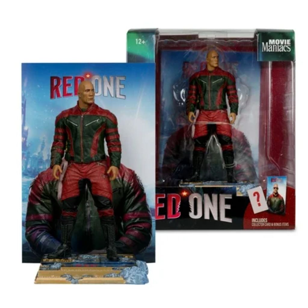 Movie Maniacs 6 Inch Posed, Red One, Callum Drift - McFarlane Toys