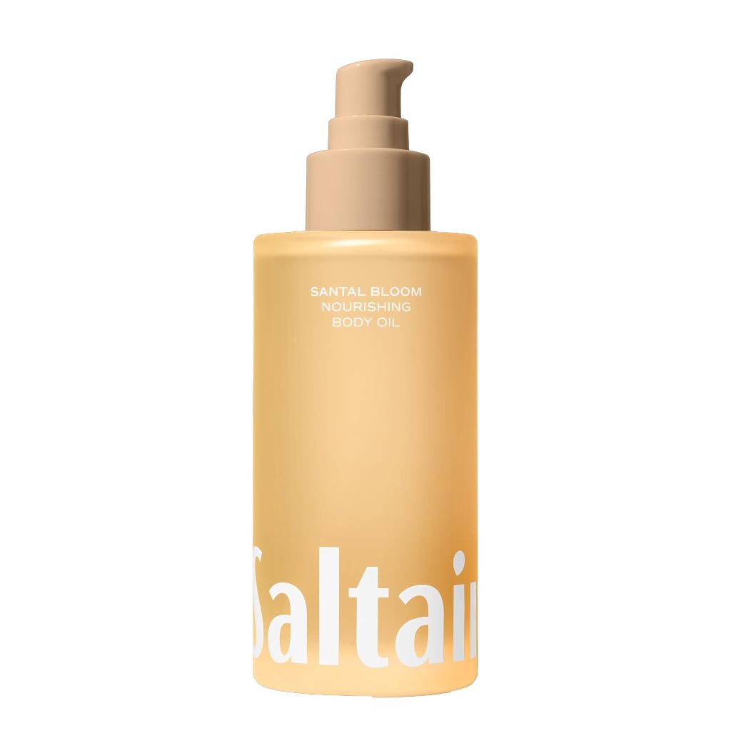 Saltair Body Oil - Luxurious Santal Bloom After Shower and Bath Oil – 4oz Pump Bottle