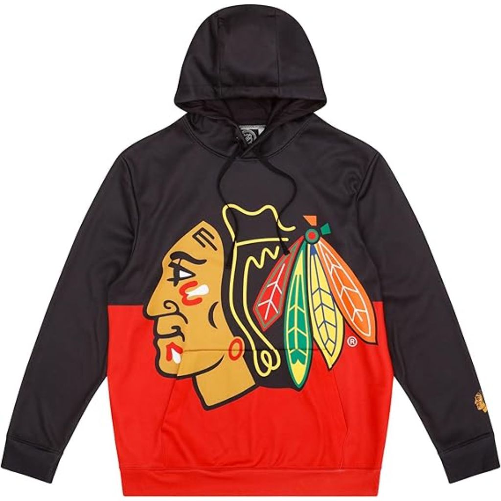 FOCO NHL Men's Nhl Team Logo Fashion Long Sleeve Pullover Hoodie - SIZE M