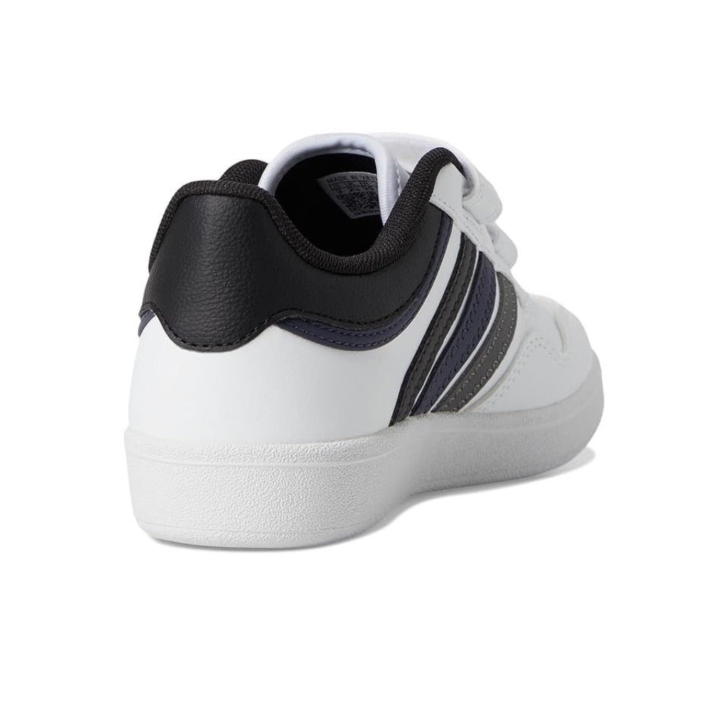 adidas Kids Hoops 4.0 Sneakers - White/Black/Shadow Navy, Size 3 Infant
