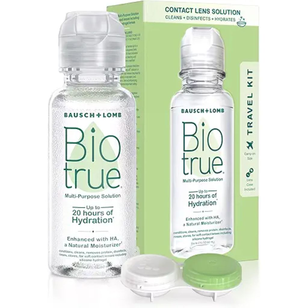 Biotrue Travel Kit, Multi-Purpose Solution with Lens Case, 2 OZ