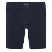 The Children's Place Girl's Chino Shorts, Tidal, 12 slim