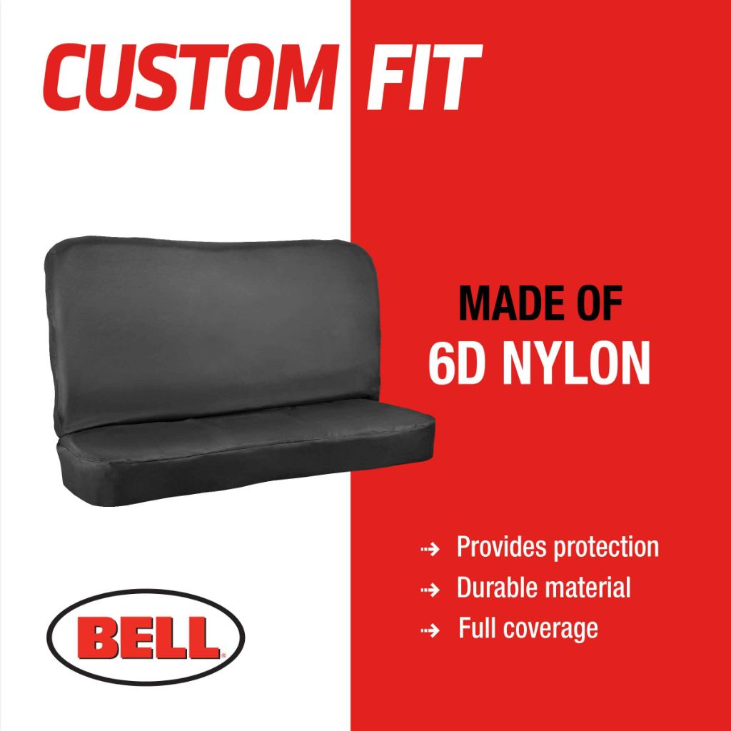 BELL Automotive 22-1-55302-A All Terrain Bench Seat Cover Black, Rugged and Durable