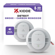 Kidde Smoke and Carbon Monoxide Detector, Hardwired with 10-Year Battery Backup | 1 Pack