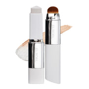 ELROEL BLANC Cover Cream Stick V - Korean Color-Changing Foundation with Detachable Brush (201 Light, 0.45 oz)