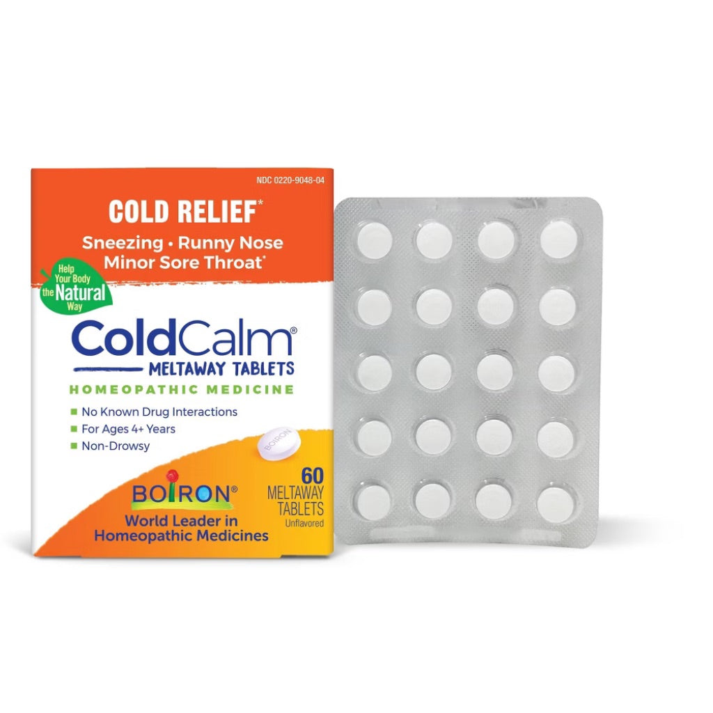 Boiron ColdCalm Cold Relief Meltaway Tablets - 60ct