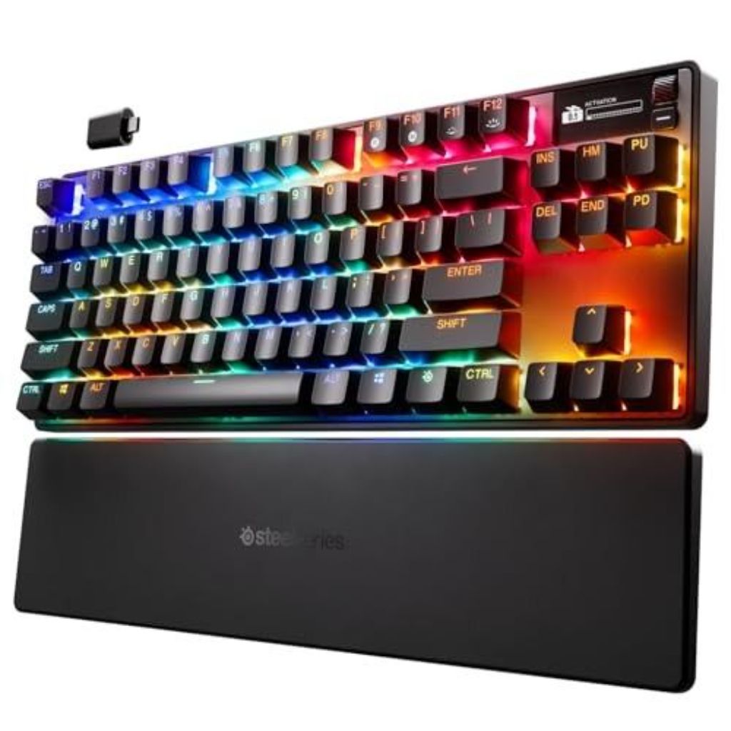 SteelSeries Apex Pro TKL Gen 3 Wireless HyperMagnetic Gaming Keyboard - Black