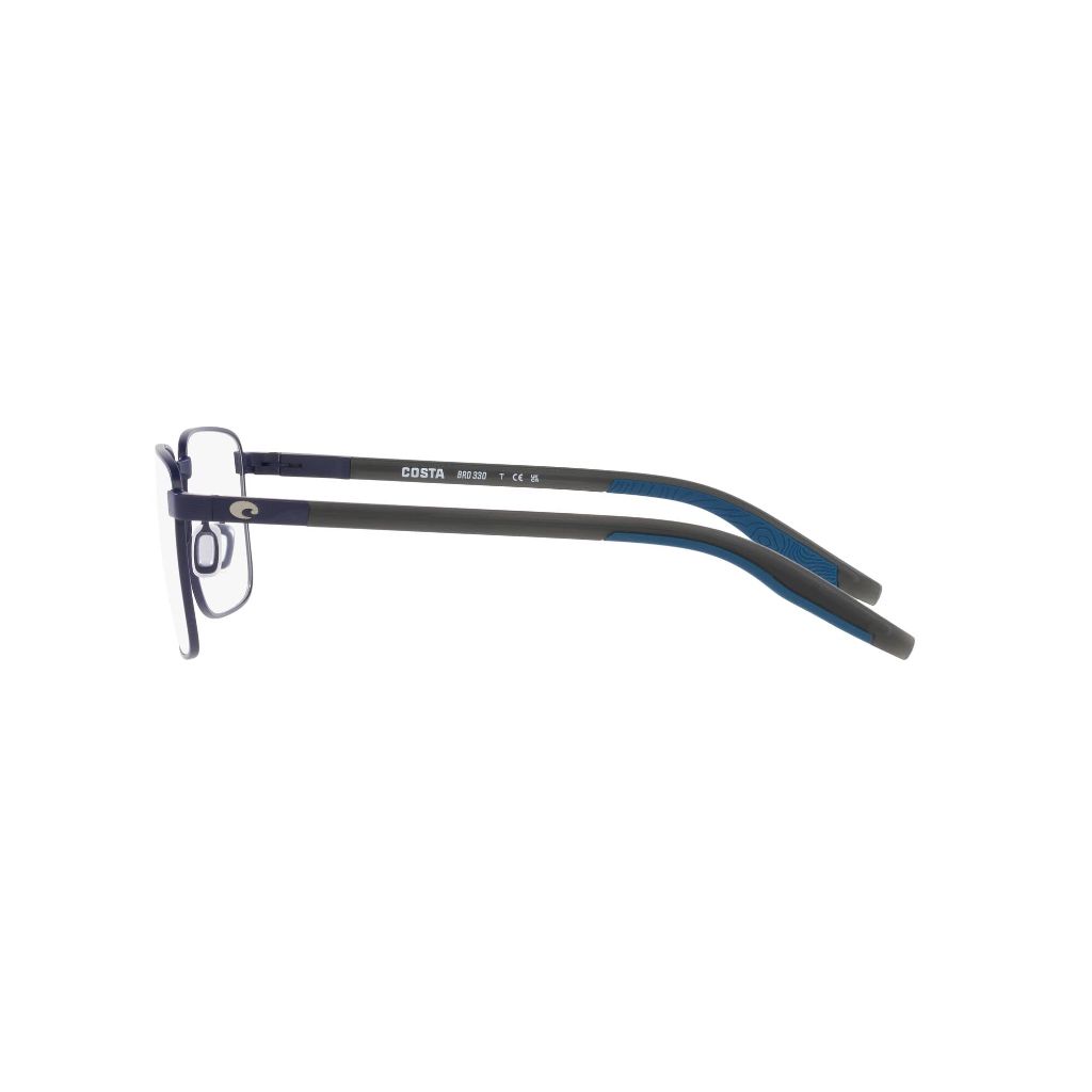 Costa Del Mar Men's Bimini Road 330 Square Eyewear Frames - Pacific Blue, 55 mm