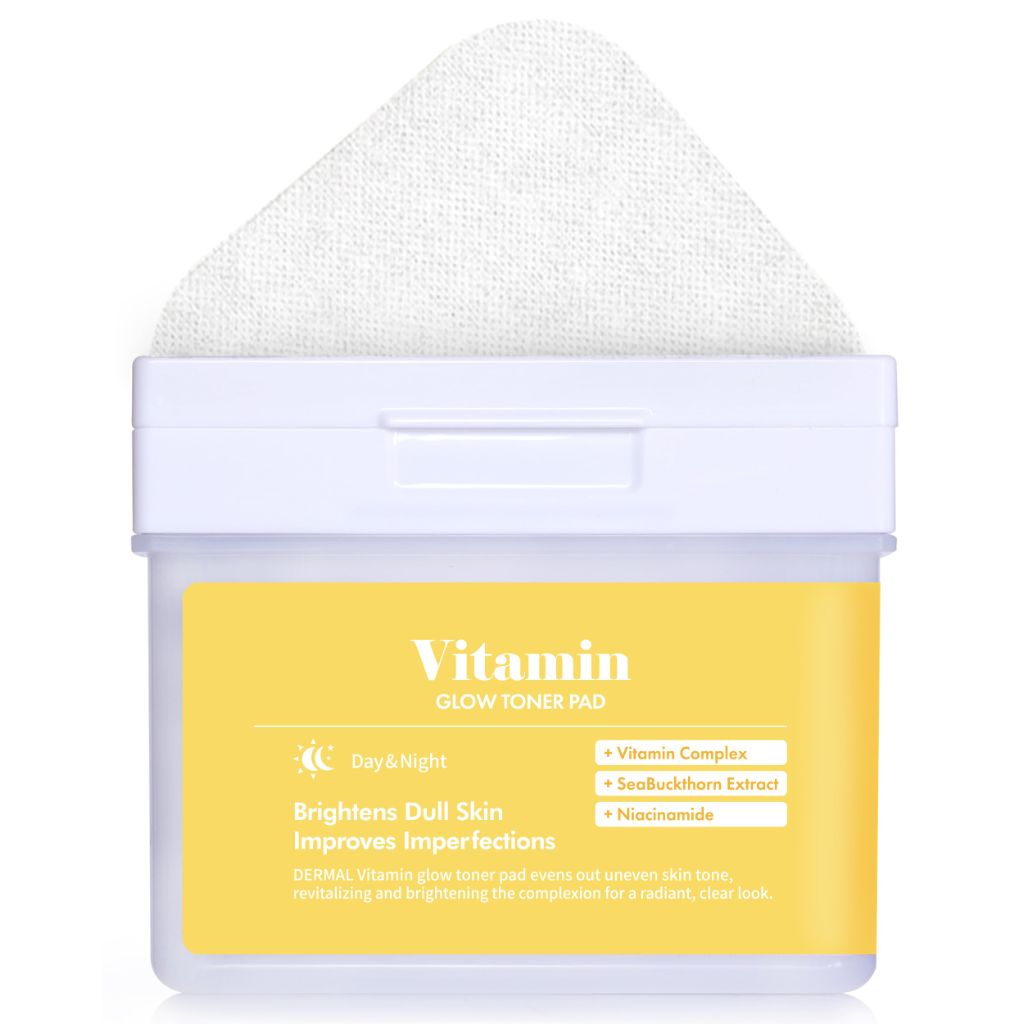 DERMAL Vitamin C Toner Pads 120 Count