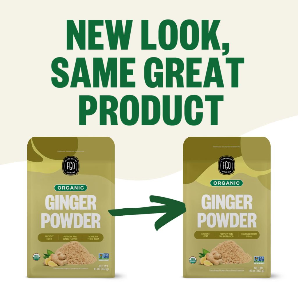 FGO Organic Ginger Powder (16 oz)