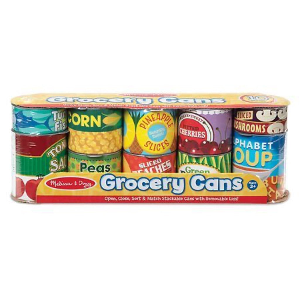 Melissa and Doug Kids Toy, Let's Play House Grocery Cans
