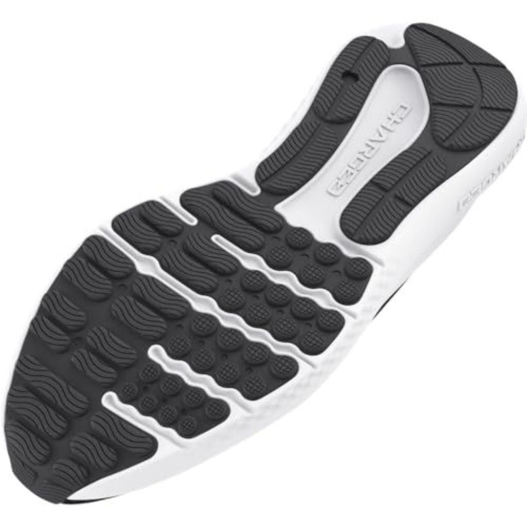 Under Armour Men's Charged Surge 4 Running Shoes, Black/Anthracite/White, Size 8