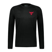 Holloway NBA Chicago Bulls All-Pro Long Sleeve Tee - Moisture-Wicking Athletic Shirt, Team & Basketball Fan Gear Multi Small