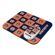 SOAR Collegiate Wireless Mouse and Mouse Pad- Checkered, Auburn Tigers