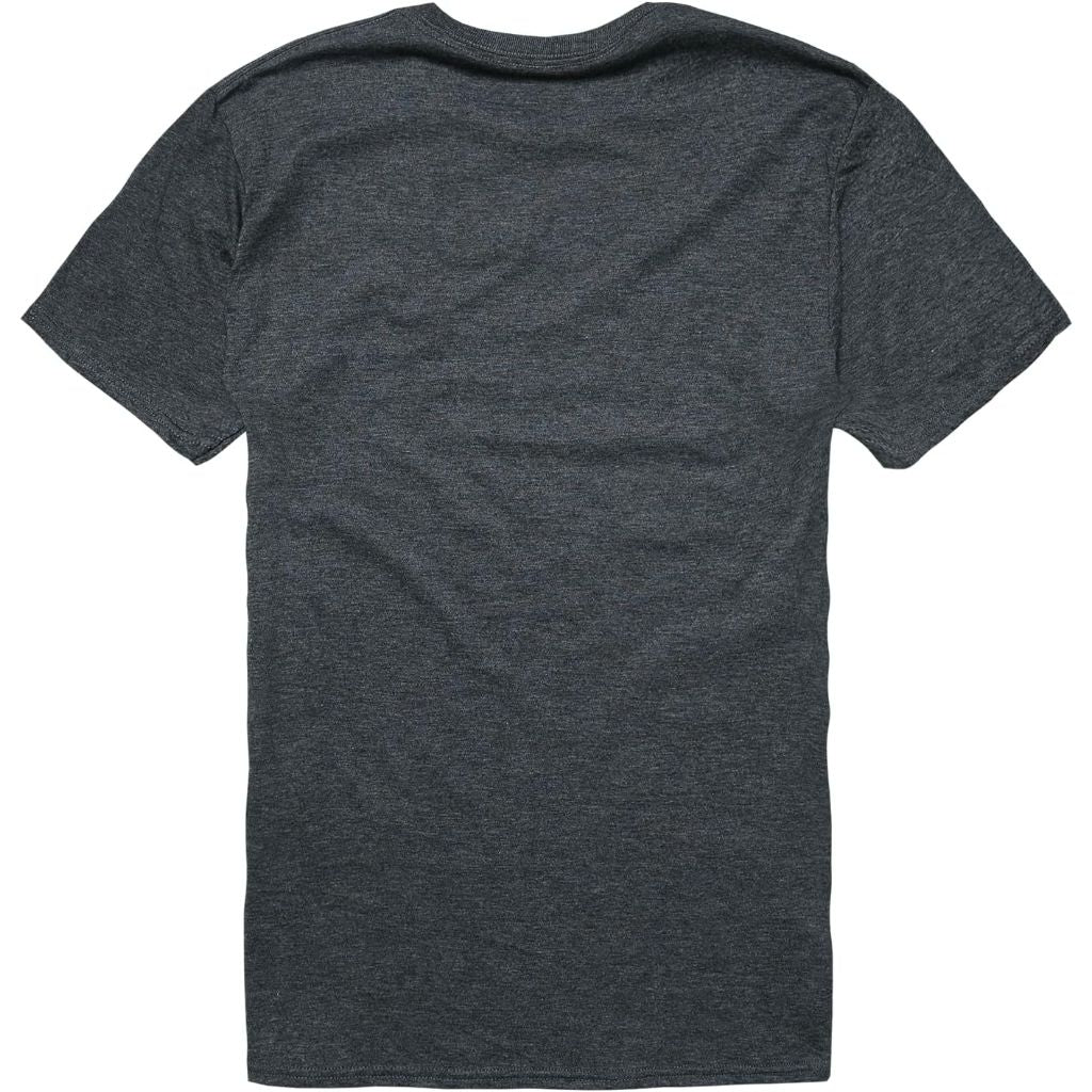 Rapiddominance Distressed Tee, Heather Charcoal, H.Charcoal, M