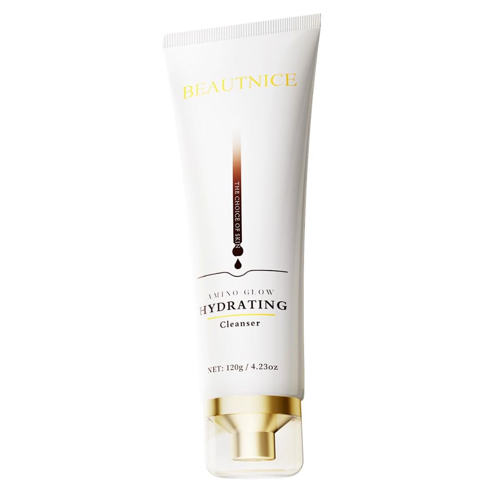 BEAUTNICE Amino Glow Hydrating Cleanser | Gentle Deep - Cleansing Face Wash, 4.23oz