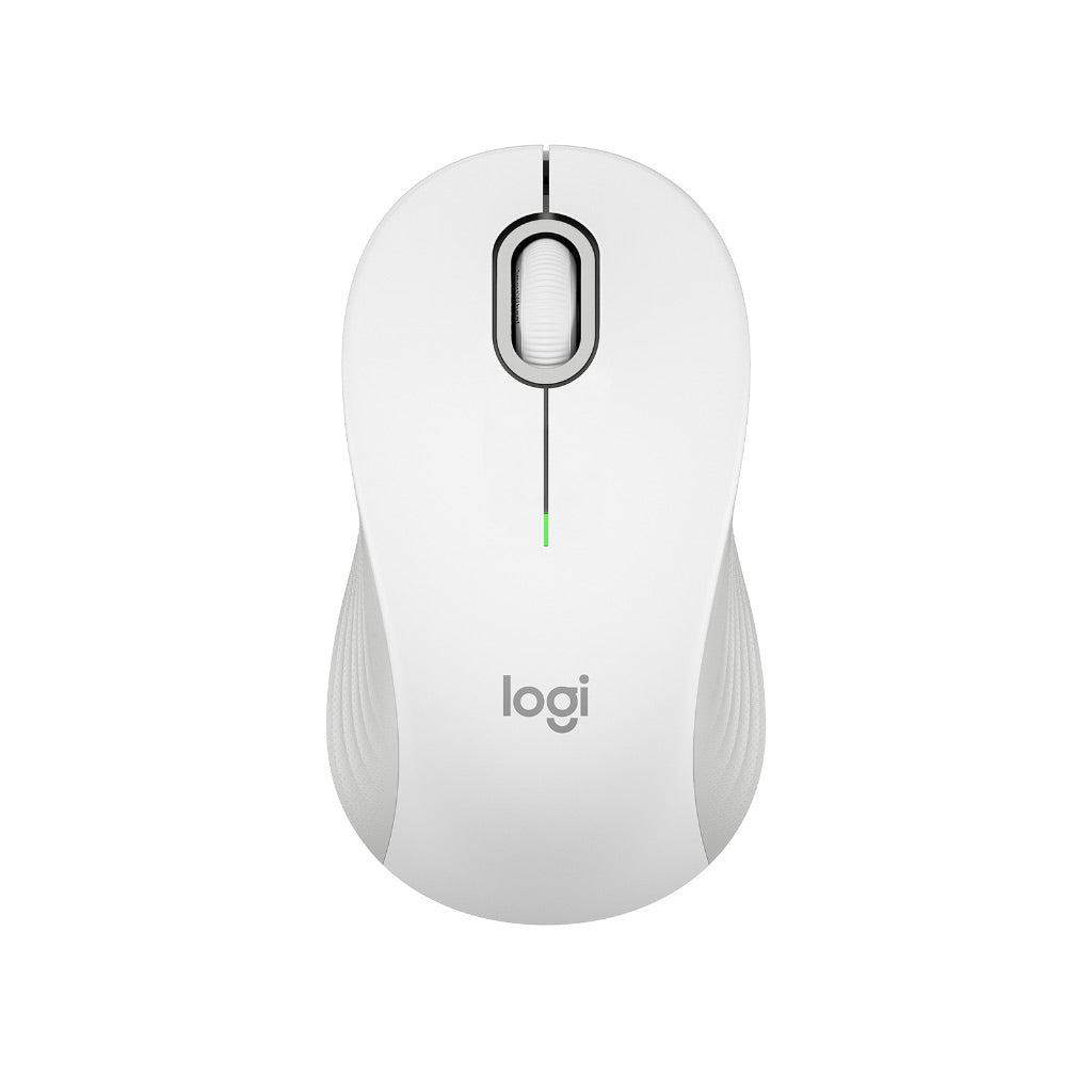 Logitech Signature M550 Wireless Mouse for Small to Medium Sized Hands 2-Year Battery Silent Clicks Off-white