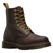 Dr. Martens Unisex 1460 8 Eye Leather Boot, Women: 5/ Men: 4, Crazy Horse Brown