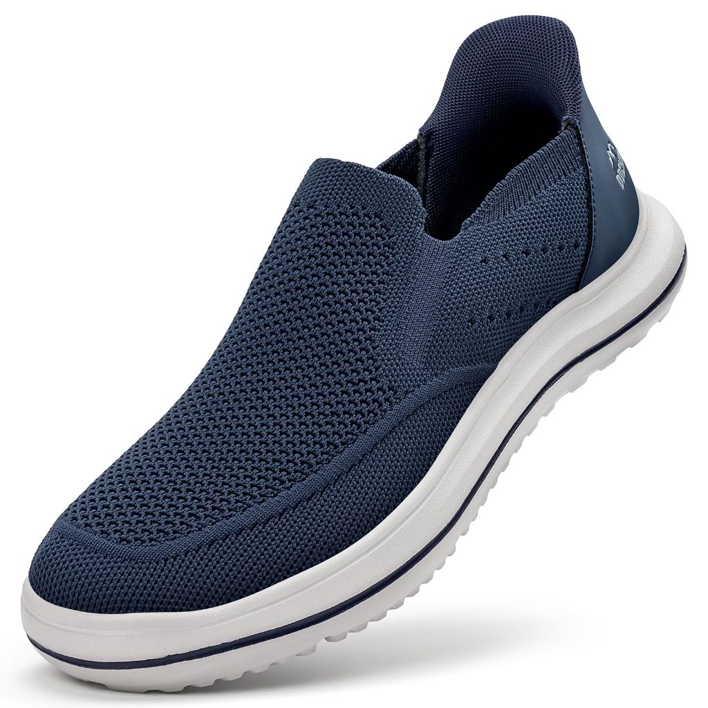 ODCKOI Mens Hands-Free Slip On Shoes Non Slip Lightweight Walking Shoes-SHENLAN-43