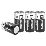 EEMB (4Pk) 3.6V D Cell Batteries | D Size Lithium Batteries 19000mAh