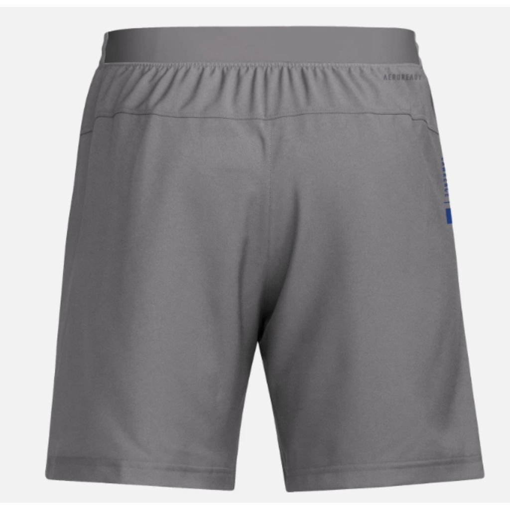 adidas Men's NCAA D4T Woven Shorts - Kansas Jayhawks, Gray, XS