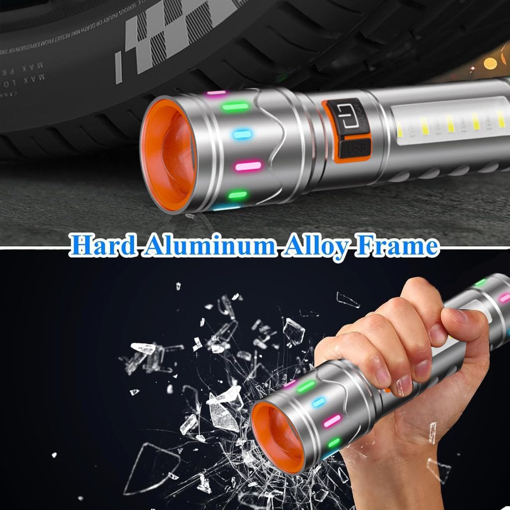 AIERSEN Rechargeable Small LED Flashlight