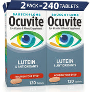 Ocuvite Eye Vitamin & Mineral Supplements with Lutein & Antioxidants - 120ct (2 Pack)