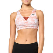 Lacoste Women's Recycled Print Sports Bra XS