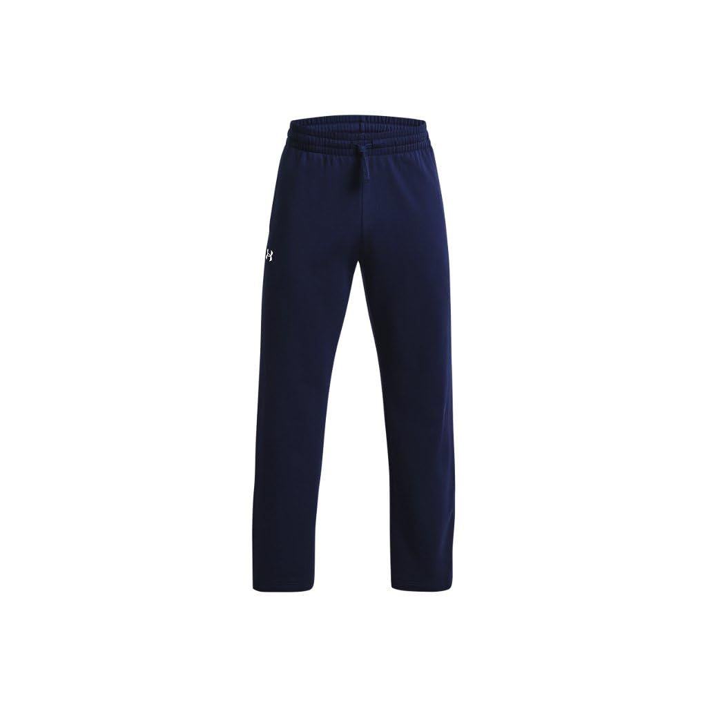 Under Armour Men's Rival Fleece Pants, Midnight Navy/White, X-Large