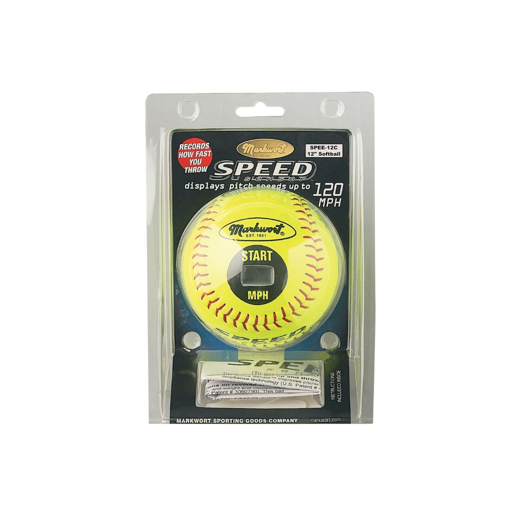 Markwort 12" Speed Sensor Softball - Yellow