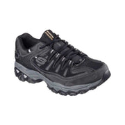 Skechers Men's Afterburn M. Fit Lace Up Sneakers, Black - Size 11.5