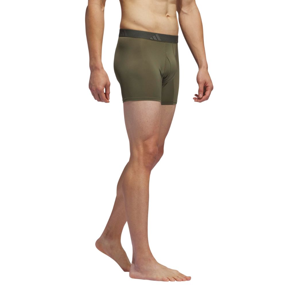 Adidas Men's Microfiber Trunk Briefs (3-Pack), XXL