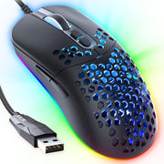 C306 Gaming Mouse with Honeycomb Shell