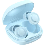 Two-Mode Reuseable Earplugs for Noise Reduction with 7 Pairs Eartips - NRR of 15dB-20dB Noise Cancelling (Blue)