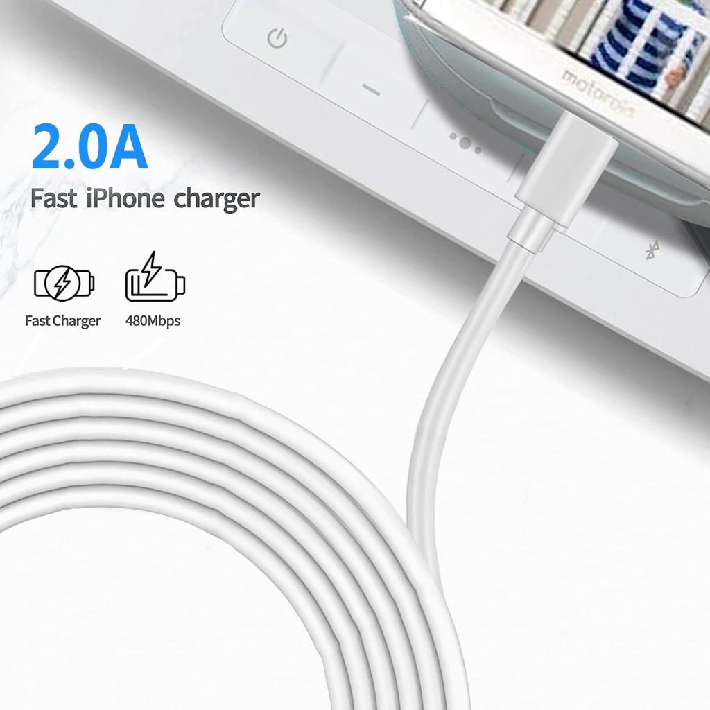 10ft Power Adapter Wall Charger for SimpliSafe Indoor Camera, Blink Mini Camera, Samsung Galaxy Tab - Micro USB Charging Cord Cable