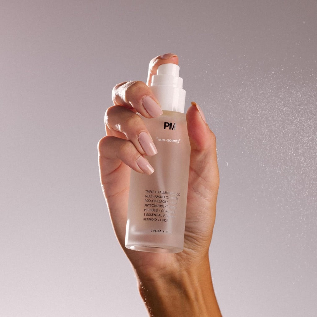 PLUXOS PM Moon Shield Complete Night Time Skin Care Serum, Unscented - 2 fl. oz.